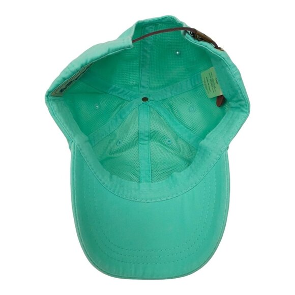 Adams Embroidery Applique Baby Crib Tuck Strap Teal Cap Star Animal Print Hat - Picture 5 of 13